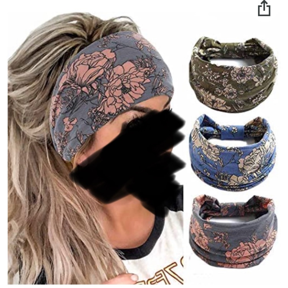 Pack of 3 headbands
